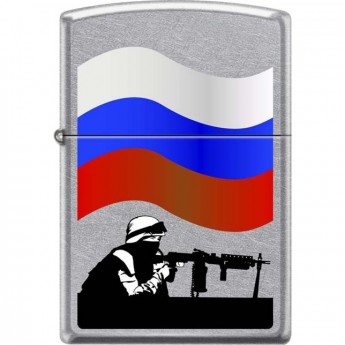 Зажигалка ZIPPO 207 RUSSIAN SOLDIER Зажигалка ZIPPO 207 RUSSIAN SOLDIER